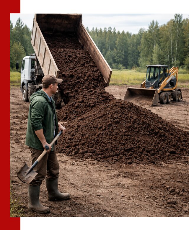 Купить верховой торф с доставкой в Лениногорске для садоводства и растений