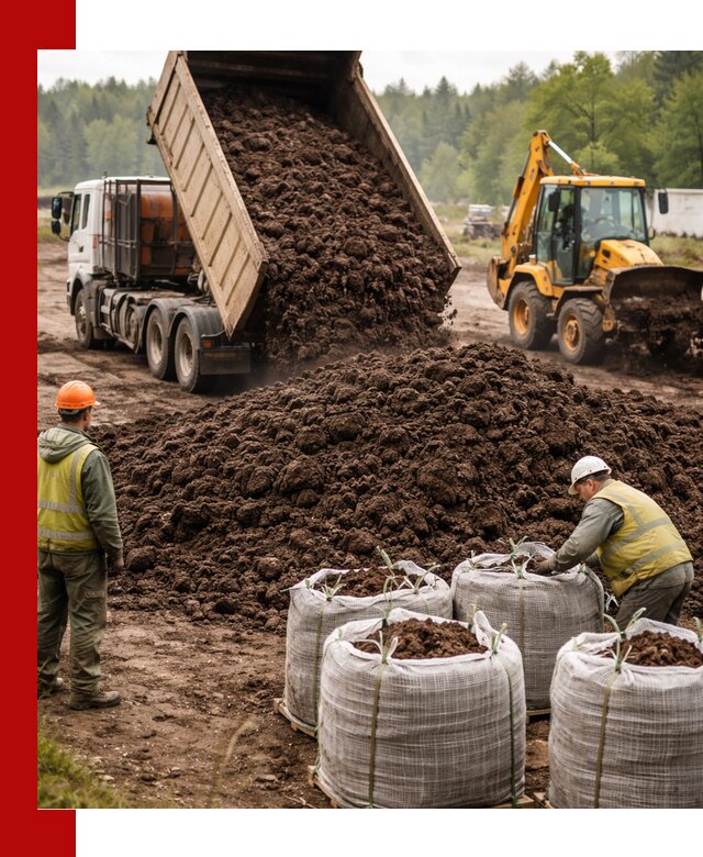 Доставка нейтрального торфа в Лениногорске оптом и в розницу