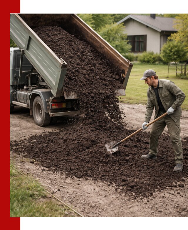 Чернозем для газона с доставкой в Лениногорске быстро и качественно