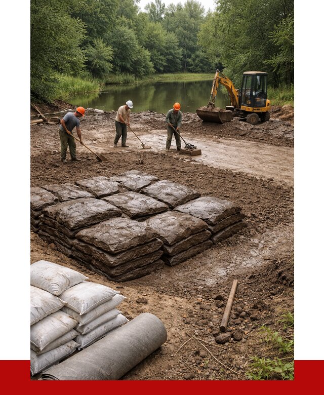 Купить глину для пруда в Лениногорске от 4644 р. с доставкой | ПРОНЕРУДЛнр
