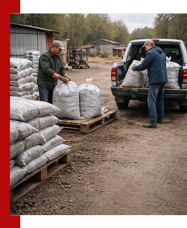 Купить конский навоз в мешках с доставкой в Лениногорске