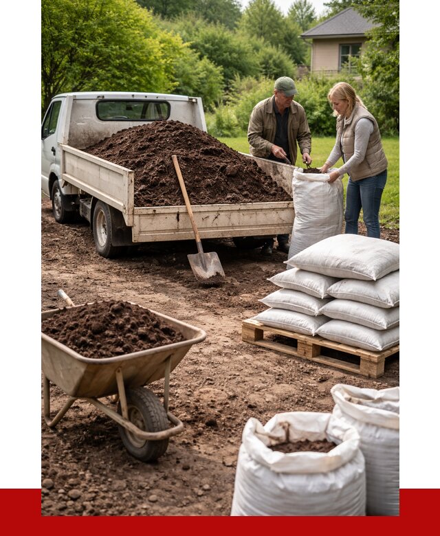 Перегной в мешках с доставкой в Лениногорске от 2270 р. | ПРОНЕРУДЛнр