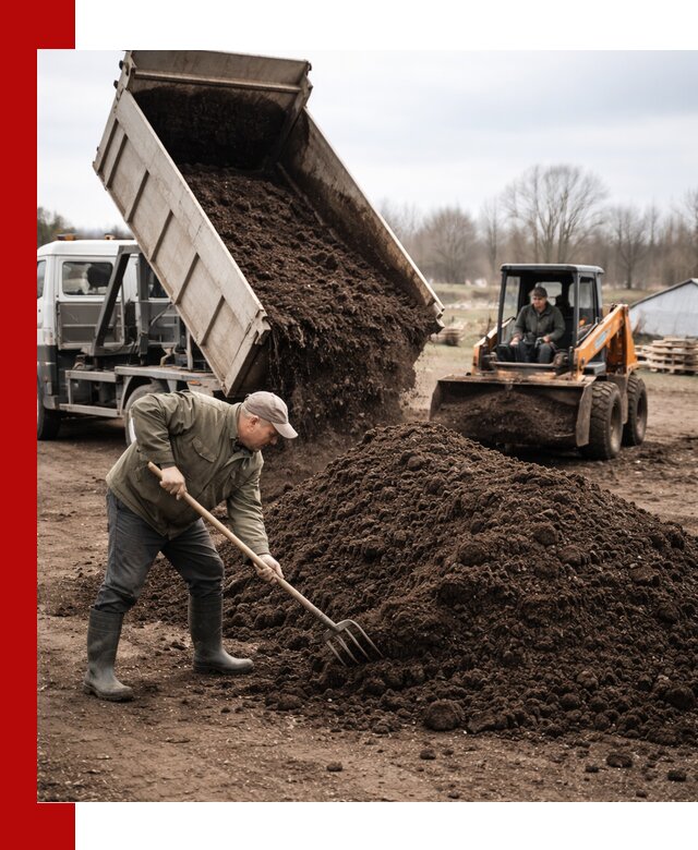 Доставка и продажа перегноя в Лениногорске быстро и дешево