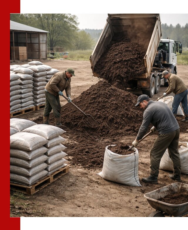 Доставка компоста оптом и в розницу в Лениногорске