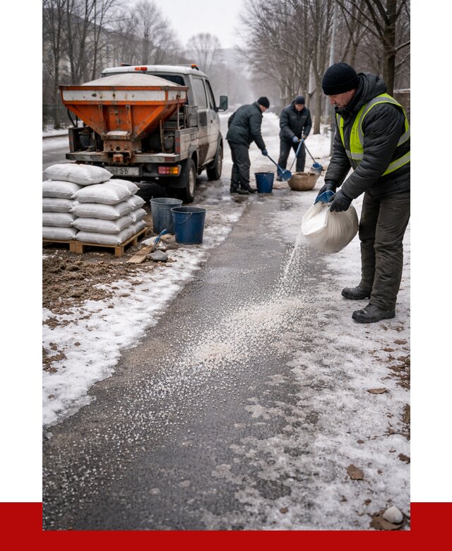 Реагент против гололеда в Лениногорске с доставкой от 4644 р. | ПРОНЕРУДЛнр