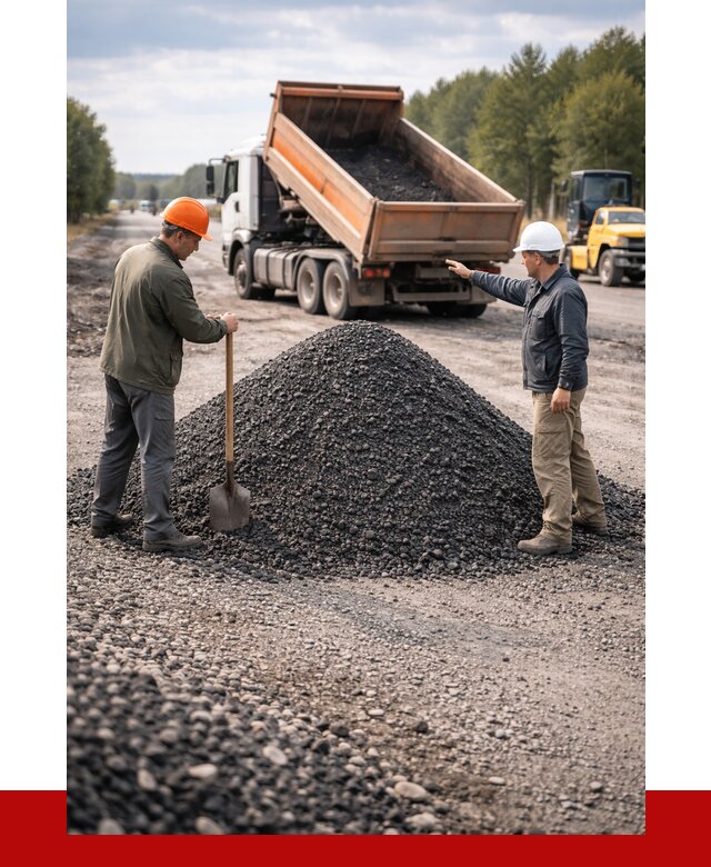 Купить асфальтовую крошку для дорог в Лениногорске от 4334 р. | ПРОНЕРУДЛнр