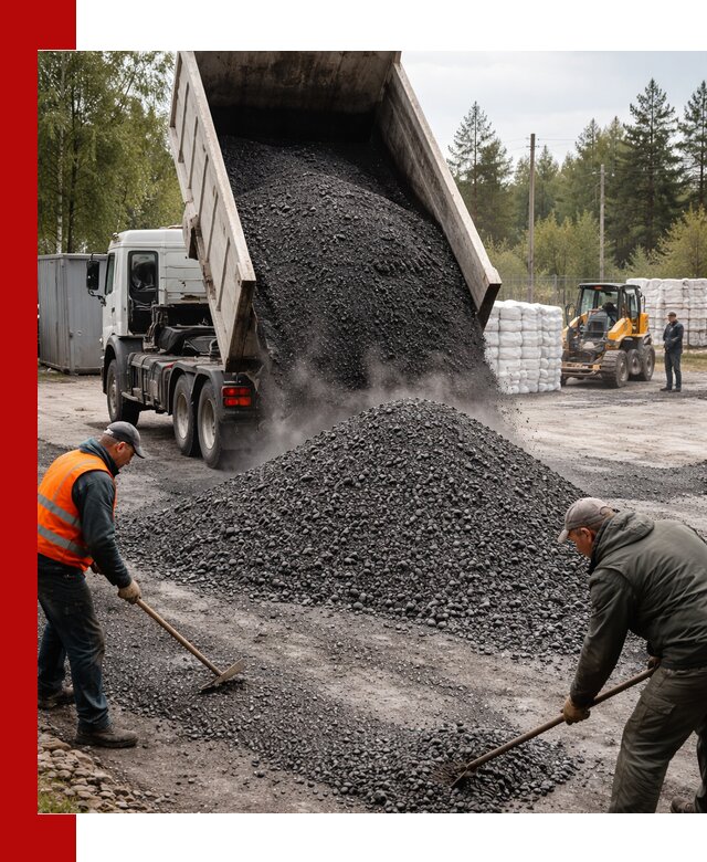 Доставка и продажа асфальтного гранулята в Лениногорске