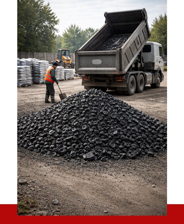 Купить уголь орех в Лениногорске с доставкой от 7740 р. | ПРОНЕРУДЛнр