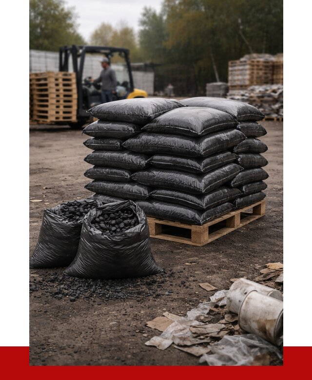 Купить уголь в мешках с доставкой в Лениногорске от 7740 р. | ПРОНЕРУДЛнр