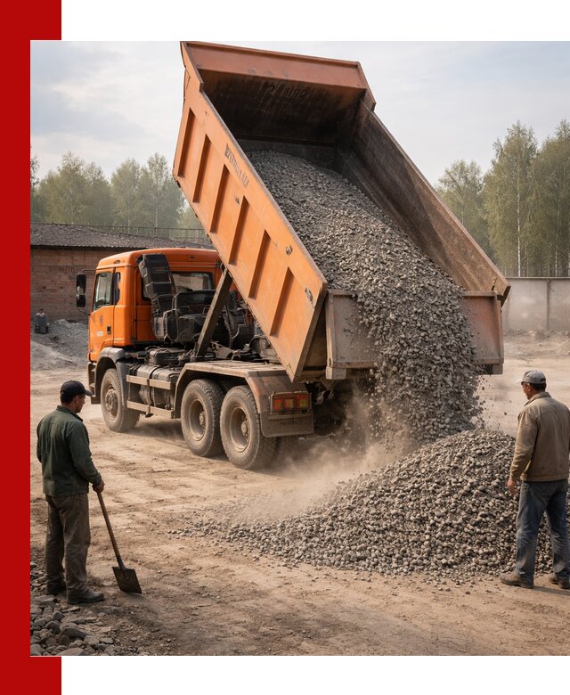 Доставка самосвалом 20 м3 в Лениногорске быстро и надежно