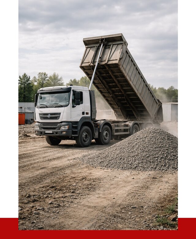 Доставка самосвалом 40 кубов в Лениногорске от 9288 р. | ПРОНЕРУДЛнр