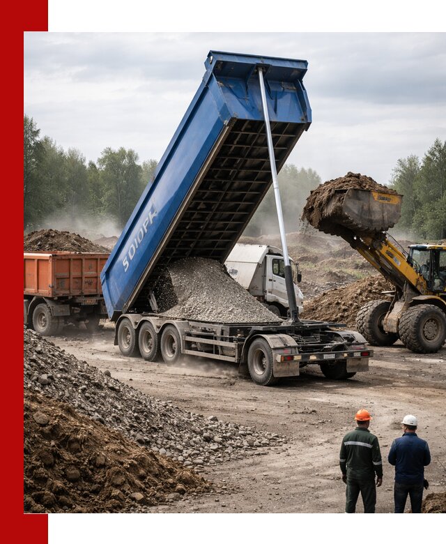 Аренда тонар 40 тонн в Лениногорске с доставкой материалов