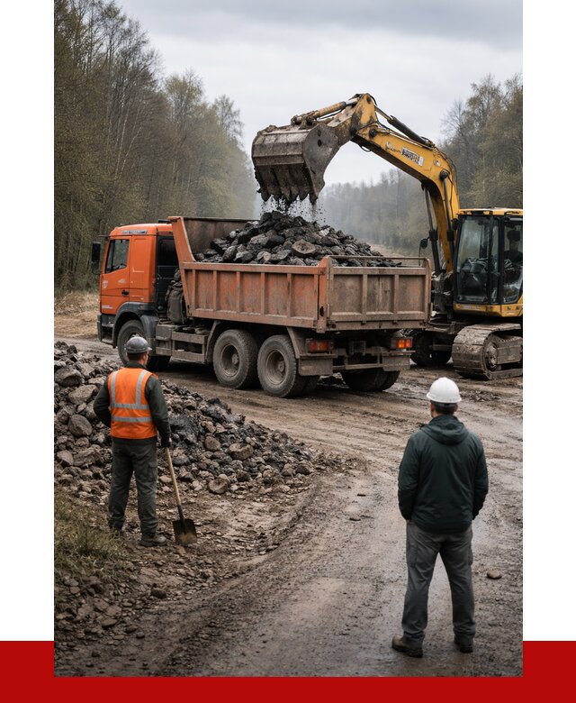 Вывоз асфальта в Лениногорске от 4644 р. самосвалом ПРОНЕРУДЛнр