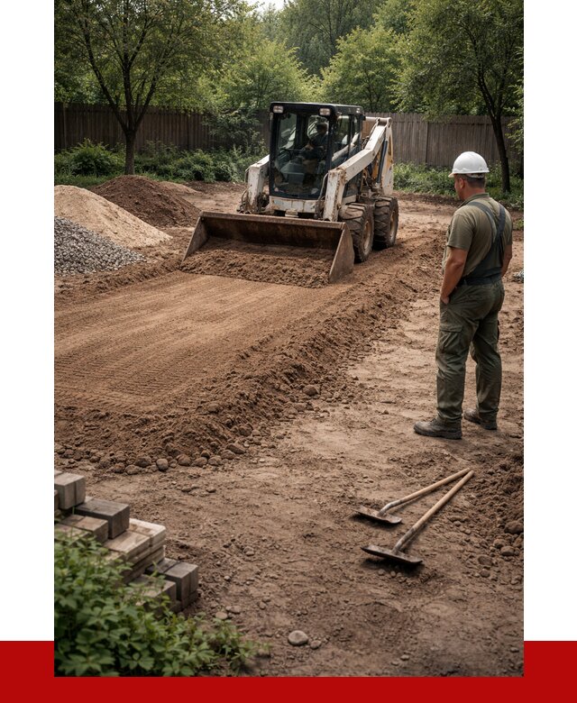 Выравнивание участка под ключ в Лениногорске от 3612 р. | ПРОНЕРУДЛнр
