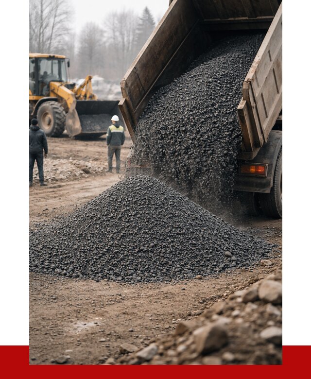 Асфальтовая крошка в Лениногорске с доставкой от 1858 р. | ПРОНЕРУДЛнр